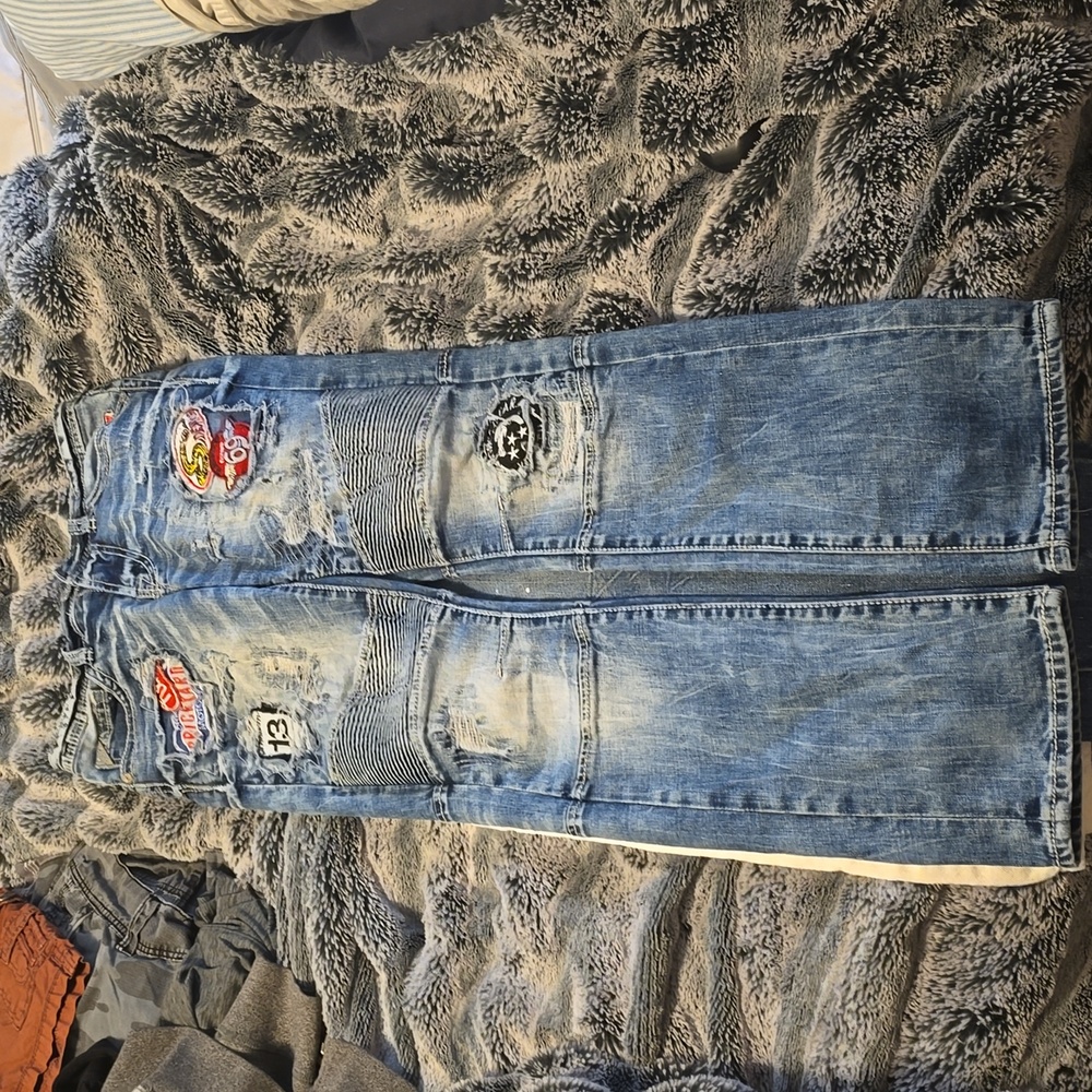 Havoc slim fit moto jeans by Salvage